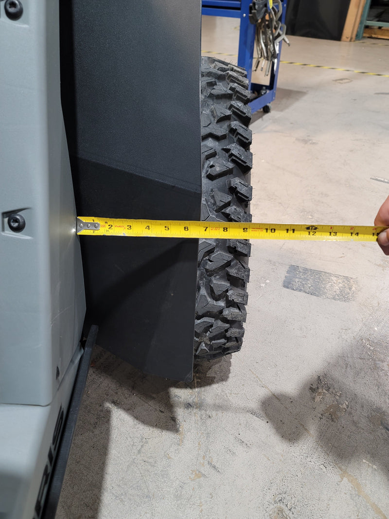 Trail Armor 2025 - 2026 Polaris RZR Pro XP, RZR Pro XP 4 (all editions) Mud Flap Fender Extensions
