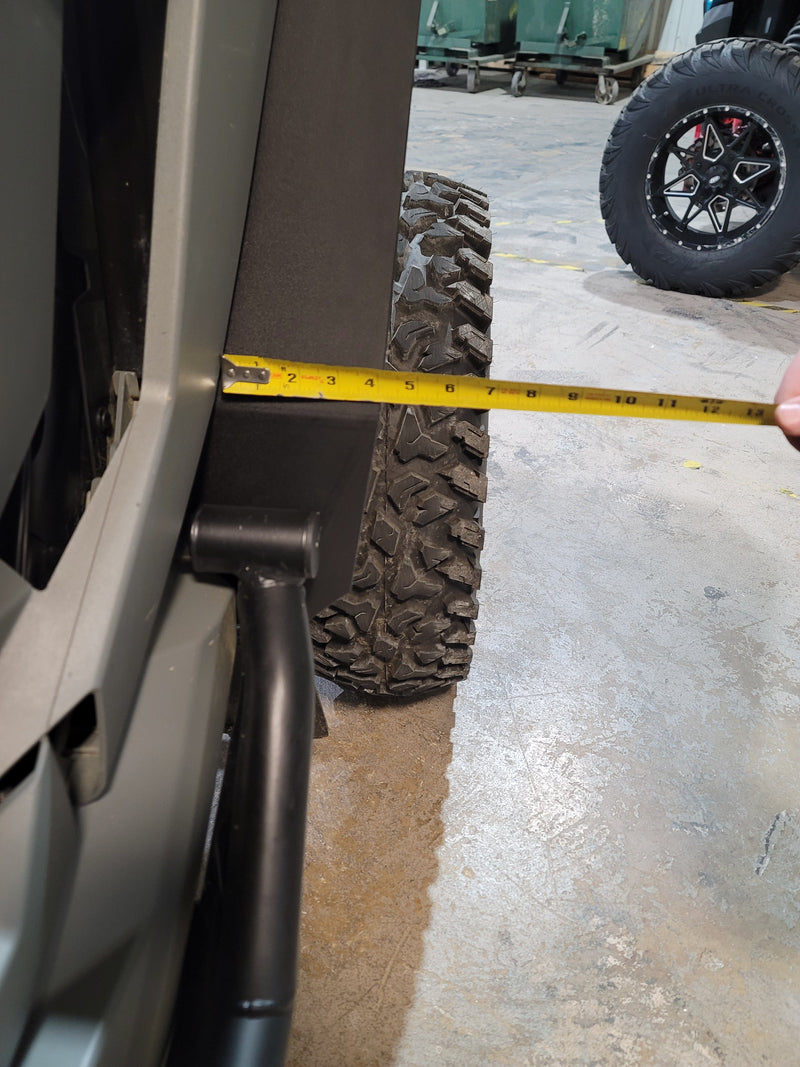 Trail Armor 2025 - 2026 Polaris RZR Pro XP, RZR Pro XP 4 (all editions) Mud Flap Fender Extensions