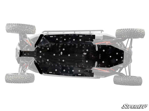SuperATV Polaris RZR Turbo R 4 Full Skid Plate (4-Seat)