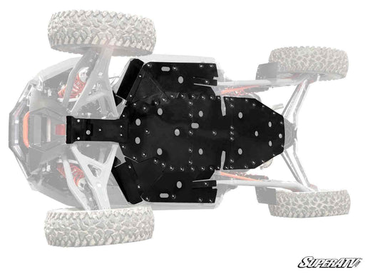 SuperATV Polaris RZR Turbo R Full Skid Plate (2-Seat)