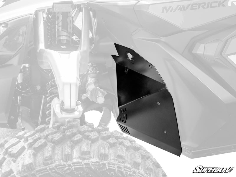 Can-Am Maverick R front inner fender guards